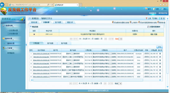 銀豐新融審計(jì)監(jiān)控管理平臺(tái)銀豐審計(jì)反洗錢平臺(tái)設(shè)計(jì)